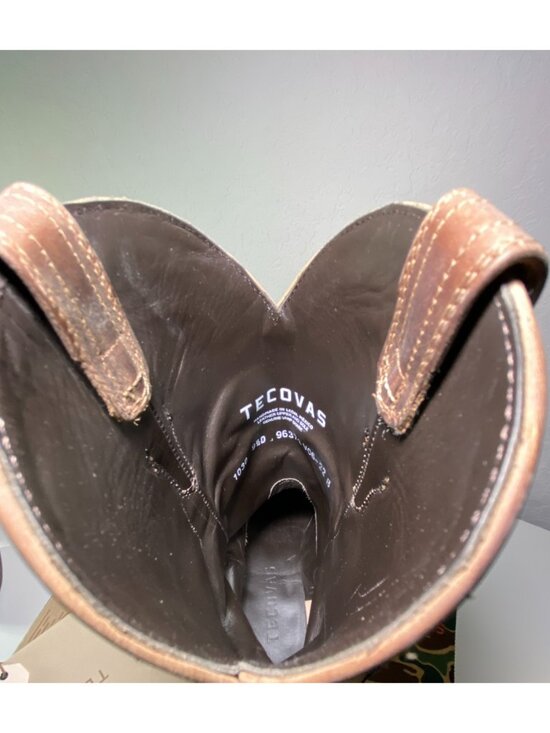 Tecovas The Quintin Sand Shark Men\'s Western Boots Size 9.5 D -Limited Ed. RARE main image 7